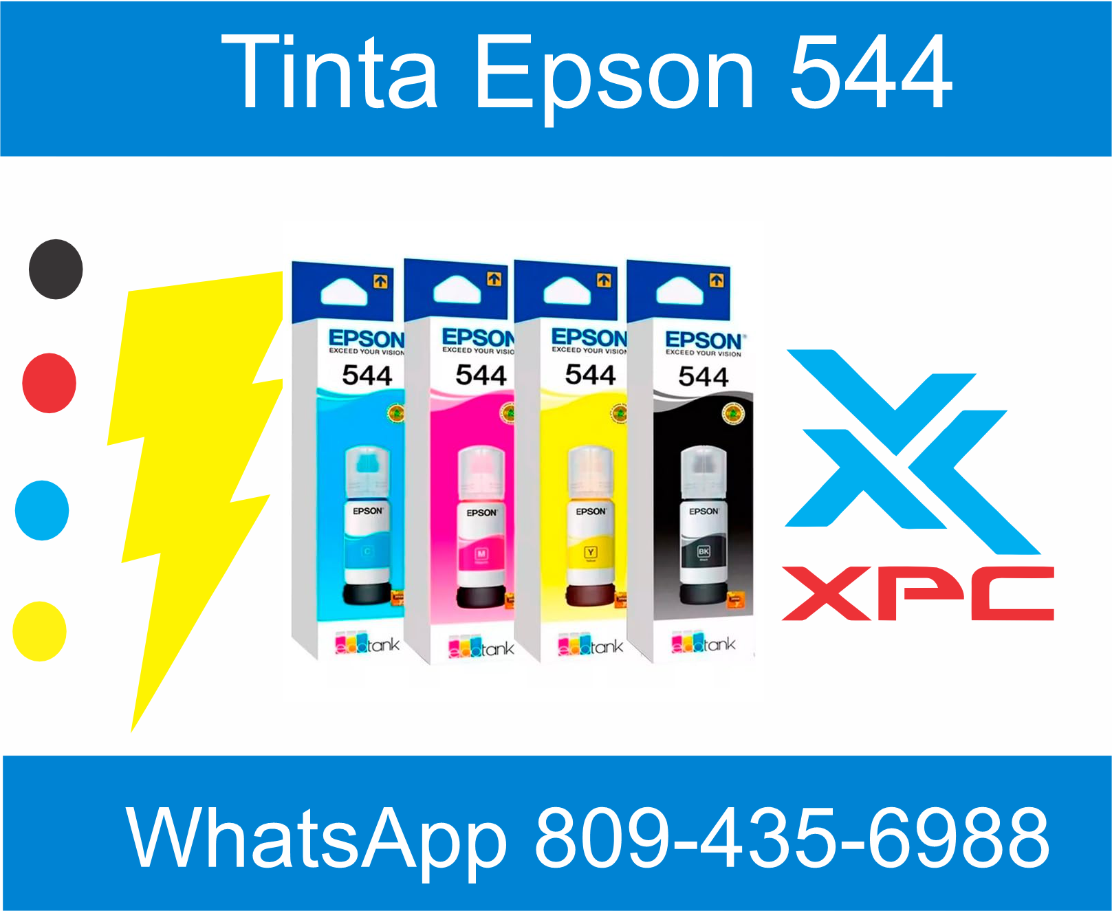  tinta epson 544